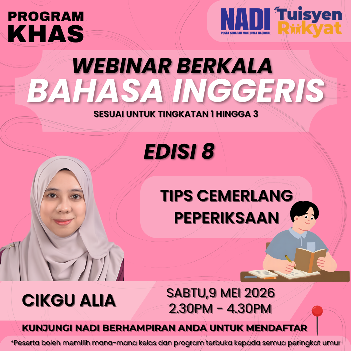 Webinar Berkala Bahasa Inggeris Edisi 8