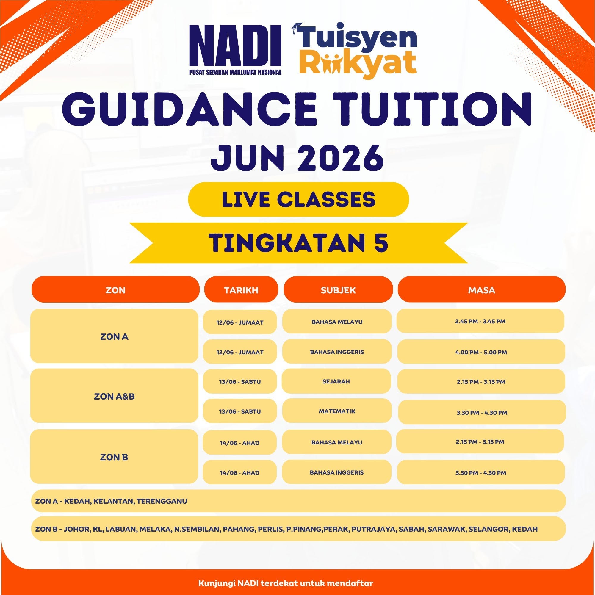 GUIDANCE TUITION JUN 2026