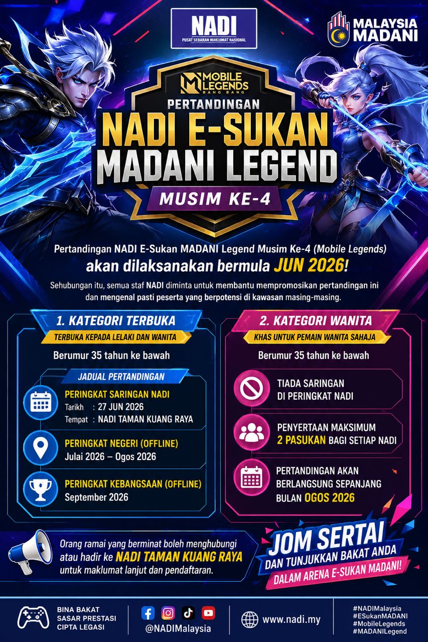 NADI E-SUKAN MADANI LEGEND MUSIM 4